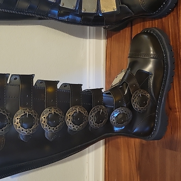 Steeltoe boots brown and bronze color - Picture 2 of 4